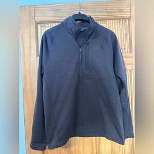 The north face 3/4 zip up